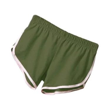 Imagem de Shorts De Yoga Femininos Pretos Para Verão, Exercícios, Academia, Corr