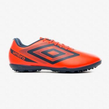 Imagem de Chuteira Society Umbro Beat, Coral, Marinho, 39