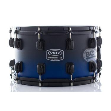 Imagem de Caixa RMV FiberTech Blue Black Fade 14x8 Casco Híbrido com Aros Inoxid