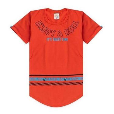 Imagem de Camiseta Infantil Menino Festa Arredondado Enjoy Tam 4 Ao 14 - Hering 