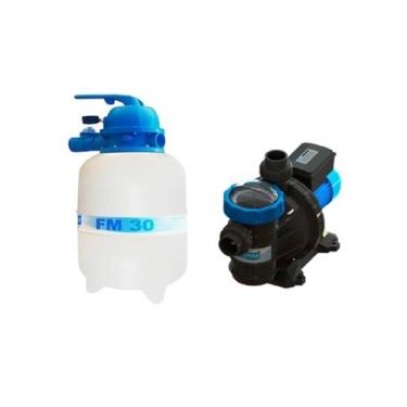 Imagem de Kit Para Piscina Sodramar Bomba BMC 25 1/4cv Monofásico 127/220v + Fil