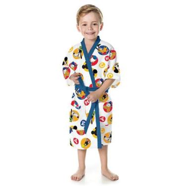 Imagem de ROUPÃO INFANTIL MENINA FELPUDO LEPPER 2 À 10 ANOS Mickey, M