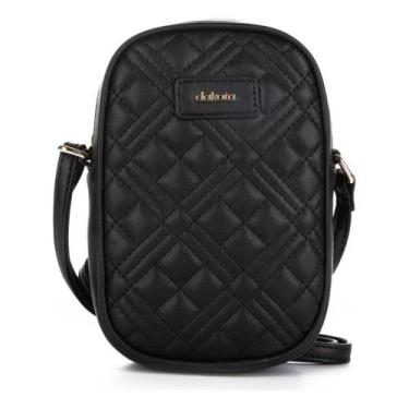 Imagem de Bolsa Dakota Feminina Transversal Casual Dk167, Preto