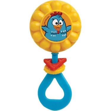 Imagem de Chocalho Infantil Girassol Galinha Pintadinha - Elka 907