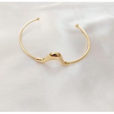 Imagem de Bracelete Onda Liso - Pelizari Joias