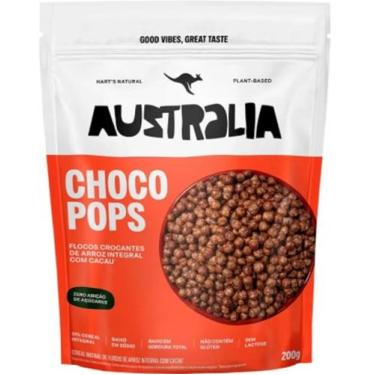 Imagem de ChocoPops Australia Sabor Chocolate de 200g-Harts Natural