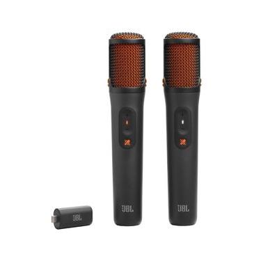 Imagem de Microfone sem Fio JBL EasySing Mics com Remoção Vocal por IA - JBLEASYSINGMICSBR