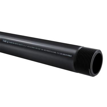 Imagem de Tubo Eletroduto Rosqueável Antichamas 2 com Alta Resistência Mecânica em PVC Bivolt Tigre