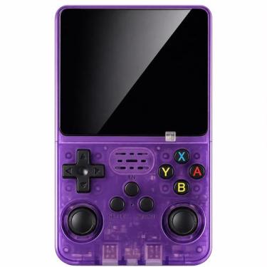 Imagem de Console de jogos portatil 64gb r36s c/tela ips de 3,5 polegadas jogos 