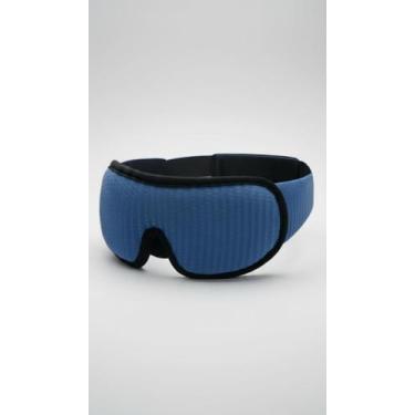 Imagem de Máscara de Dormir 3D Bloqueio Total 100% Conforto Azul - Congratulatio