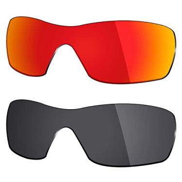 Imagem de 2 pares de lentes polarizadas de substituição da Mryok para óculos de sol Oakley Dart – Opções