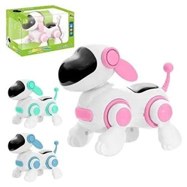 Imagem de ROBO CACHORRO COM FACE DIGITAL