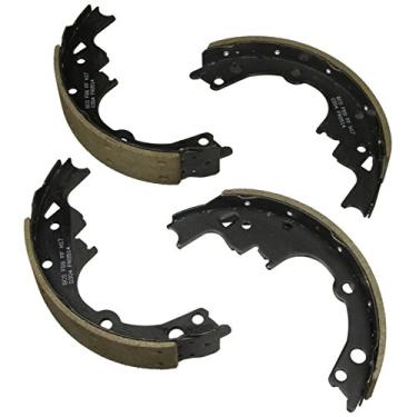 Imagem de Bosch BS514R Conjunto de de freio a tambor azul para carros selecionados 1978-04 Avanti, Buick, Chevrolet, GMC, Isuzu, Oldsmobile e Pontiac Carros, caminhões pequenos e Vans - Traseira (rebitada)