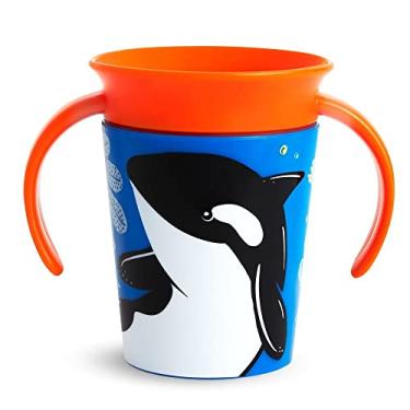 Imagem de Copo de Treinamento 360 Miracle Cup Wild Baleia 177ml - Munchkin