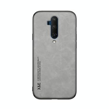 Imagem de Kepuch Silklike Capa para Oneplus 7T Pro - Case Placa de Metal Embutida para Oneplus 7T Pro - Cinza