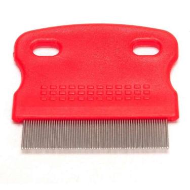 Imagem de Pente Importado Anti Pulgas - Cores Variadas (6x5,5cm)