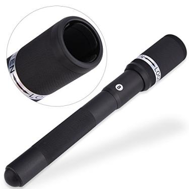 Imagem de Watris Veiyi Extensor de taco de sinuca de 32 cm, extensão telescópica para taco de bilhar, extensor de acessórios de bilhar de liga de alumínio (preto)