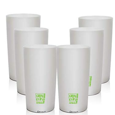 Imagem de 6 Copos Long Drink 280ml Eco Sustentável Green Cups