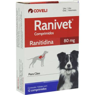 Imagem de Antiácido Coveli Ranivet Ranitidina - 80 mg