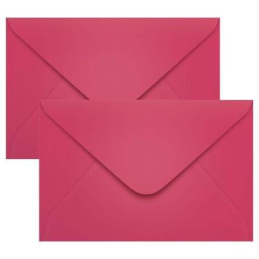 Imagem de Envelope Convite De Casamento Rosa 160X235mm Scrity 100Un