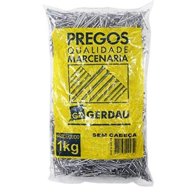 Imagem de Prego Sem Cabeça 16x24 1kg Gerdau