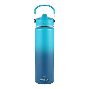 Imagem de Garrafa Térmica Straw Flask 650 ML Ocean Blue Arell