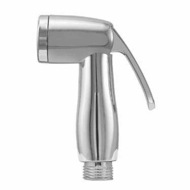 Imagem de Gatilho para Ducha Higienica Intima Chuveirinho Reparo Duchinha ABS Cromado Com Suporte