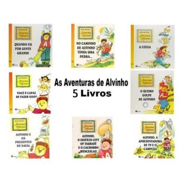 Imagem de Coleção Aventuras De Alvinho - Ruth Rocha - 5 Volumes - Livros Novos -