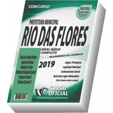 Imagem de Apostila Prefeitura De Rio Das Flores - Nível Médio - Curso Oficial