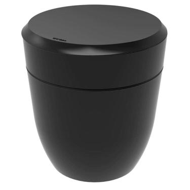 Imagem de Lixeira Redonda Crippa Com Aro Interno 25l Smart S Preto
