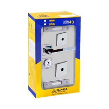 Imagem de fechadura tetra ultra line 3x1 roseta s40 cromado alianca