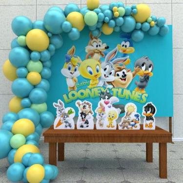Imagem de Kit Festa Ouro Baby Looney Tunes - IMPAKTO VISUAL