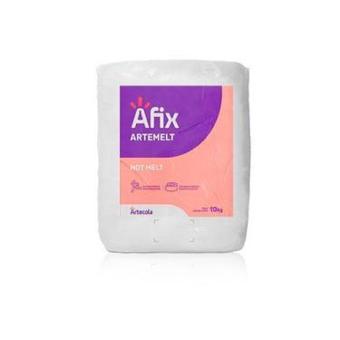 Imagem de Cola Hot Melt Branca 180º a 200º para Coladeiras de Bordas 1,0 Kg Afix