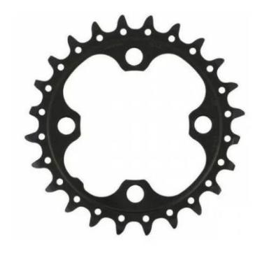 Imagem de 2260795 Coroa Shimano SLX M675 26 Dentes 10v BCD 64mm