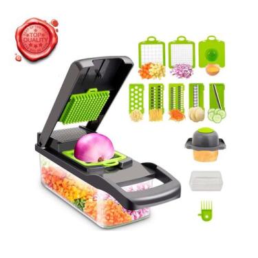 Imagem de Melhor Cortador Fatiador De Legumes Qualidade Premium 1.5L - MRS