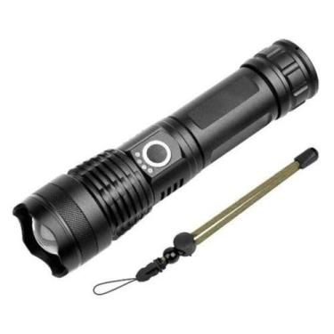 Imagem de Lanterna de mão Tática T9 Com 5 modos de Luz Super Potente Recarregáve