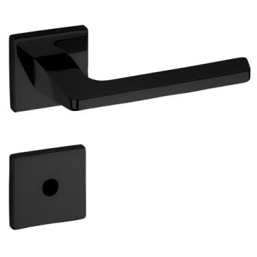 Imagem de Fechadura de Porta Haga Quadra 55mm, Preto