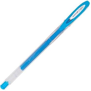 Imagem de Caneta Gel Uni-ball Signo Angelic Colour Azul pastel 0.7mm