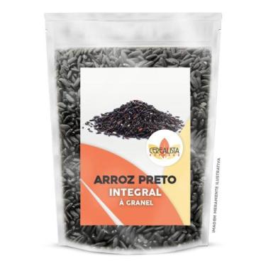 Imagem de Arroz Italiano Integral Negro / Preto A Granel  - Cerealista Express, 