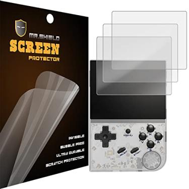 Imagem de Mr.Shield Protetor de tela para Anbernic RG35XX / RG35XX Plus / RG35XX+ Protetor de tela antirreflexo [fosco] [pacote com 3] (material PET)
