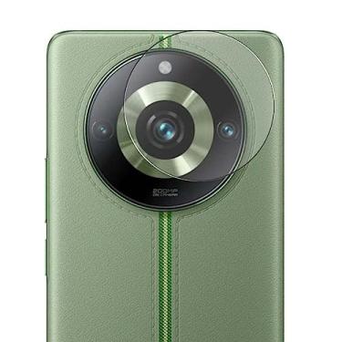 Imagem de Puccy Pacote com 2 películas protetoras de lente de câmera, compatível com capa de câmera de TPU Realme 11 Pro Plus (não vidro temperado/não protetor de tela frontal)