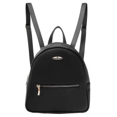 Imagem de Mochila Feminina Pequena Modinha Bolsa Universitária - Rinaldi's, Pret