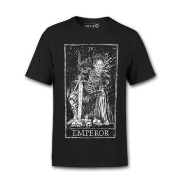 Imagem de Camisa TAROT - Arcano Maior EMPEROR - Feth, M Tradicional