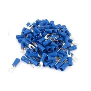 Imagem de kit 50 unidades Terminal Garfo/ Forquilha 1,5mm-2,5mm