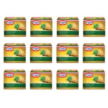 Imagem de Kit c/ 12un Chá de Abacaxi com Hortelã 10 sachês - Dr. Oetker 