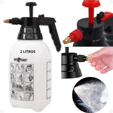 Imagem de Pulverizador Portátil Manual Grande 2 Litros Pressão Casa Insulfilme -