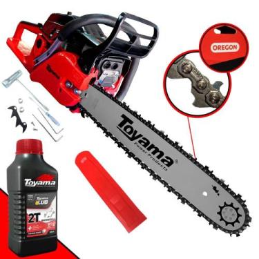 Imagem de Moto Serra Motosserra Á Gasolina Toyama TCS58F-G2 TCS58FG2 2T 55cc 3,2