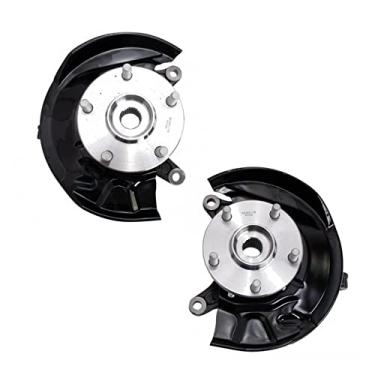 Imagem de TRQ Par completo de rolamento e junta de direção do cubo da roda para Toyota Camry