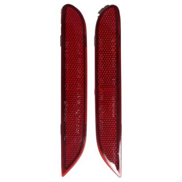 Imagem de ApplianPar 2 peças refletor de para-choque traseiro esquerdo e direito para Altima Pathfinder Rogue Sport Sentra Leaf Q70 Q70L QX30 Q50 QX80 QX60 JX35 QX56