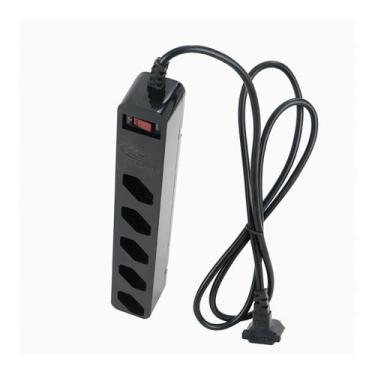 Imagem de Filtro de Linha DPS IClamper, 5 Conexões, Preto - 23459